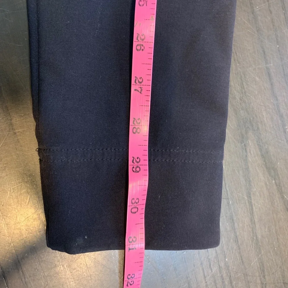 Lululemon Soft Shell Black Hooded Full Zip Long Jacket Coat Womens 4 Minimalist‎